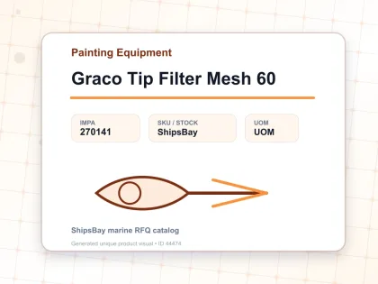 Graco Tip Filter Mesh 60 - Painting Equipment - IMPA 270141