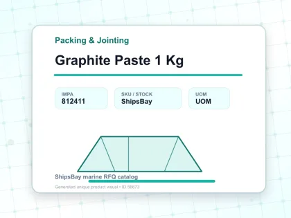 Graphite Paste 1 Kg - Packing & Jointing - IMPA 812411