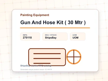 Gun And Hose Kit ( 30 Mtr ) - Painting Equipment - IMPA 270118