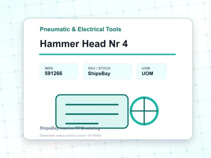 Hammer Head Nr 4 - Pneumatic & Electrical Tools - IMPA 591266