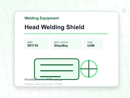 Head Welding Shield - Welding Equipment - IMPA 851116
