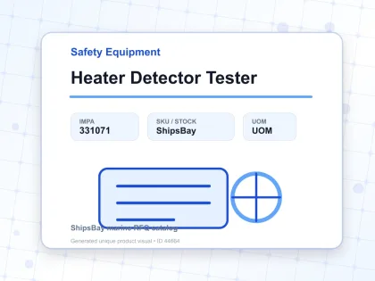 Heater Detector Tester - Safety Equipment - IMPA 331071