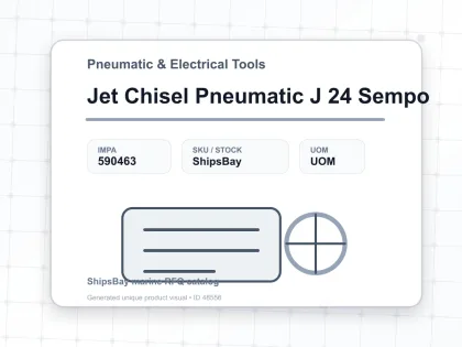 Jet Chisel Pneumatic J 24 Sempo - Pneumatic & Electrical Tools - IMPA 590463
