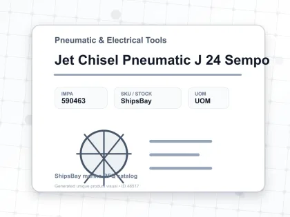 Jet Chisel Pneumatic J 24 Sempo - Pneumatic & Electrical Tools - IMPA 590463