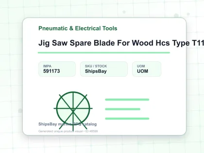 Jig Saw Spare Blade For Wood Hcs Type T119B - Pneumatic & Electrical Tools - IMPA 591173