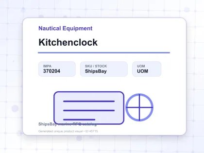 Kitchenclock - Nautical Equipment - IMPA 370204