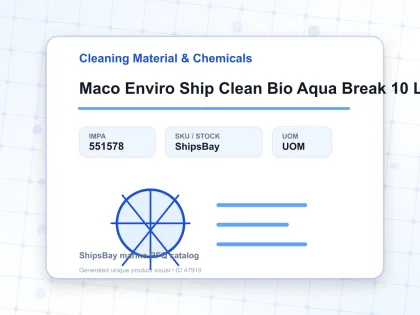 Maco Enviro Ship Clean Bio Aqua Break 10 Ltr - Cleaning Material & Chemicals - IMPA 551578