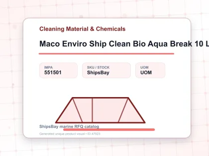 Maco Enviro Ship Clean Bio Aqua Break 10 Ltr - Cleaning Material & Chemicals - IMPA 551501