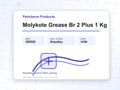 Molykote Grease Br 2 Plus 1 Kg - Petroleum Products - IMPA 450526