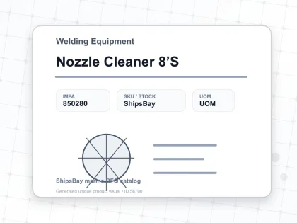 Nozzle Cleaner 8’S - Welding Equipment - IMPA 850280