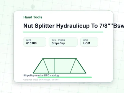 Nut Splitter Hydraulicup To 7/8″”Bsw - Hand Tools - IMPA 615180