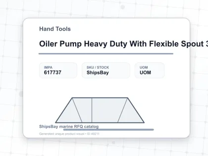 Oiler Pump Heavy Duty With Flexible Spout 350 Cc - Hand Tools - IMPA 617737