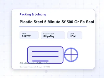 Plastic Steel 5 Minute Sf 500 Gr Fa Seal - Packing & Jointing - IMPA 812262