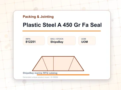 Plastic Steel A 450 Gr Fa Seal - Packing & Jointing - IMPA 812251