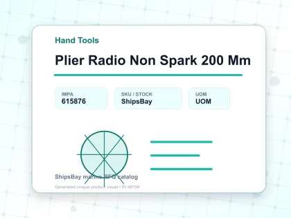 Plier Radio Non Spark 200 Mm - Hand Tools - IMPA 615876
