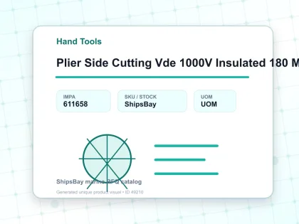 Plier Side Cutting Vde 1000V Insulated 180 Mm - Hand Tools - IMPA 611658