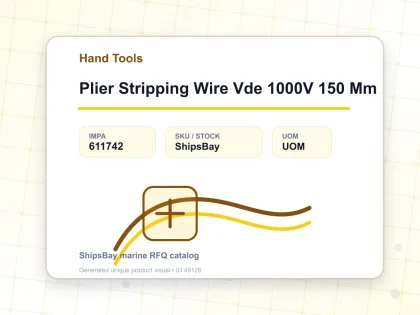 Plier Stripping Wire Vde 1000V 150 Mm - Hand Tools - IMPA 611742