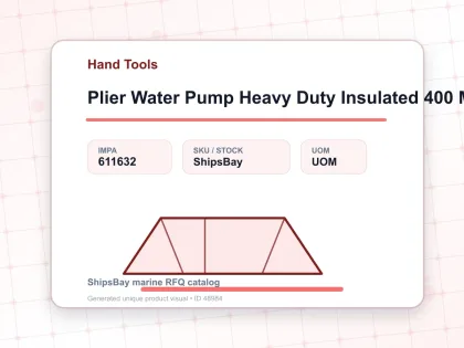 Plier Water Pump Heavy Duty Insulated 400 Mm 16″ - Hand Tools - IMPA 611632
