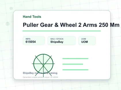 Puller Gear & Wheel 2 Arms 250 Mm - Hand Tools - IMPA 615054