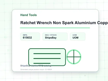 Ratchet Wrench Non Spark Aluminium Copper Alloy 32 Mm - Hand Tools - IMPA 615632