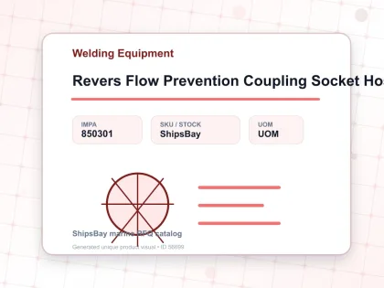 Revers Flow Prevention Coupling Socket Hose As 1 1/4″ - Welding Equipment - IMPA 850301