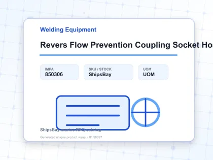 Revers Flow Prevention Coupling Socket Hose As 2 3/8″ - Welding Equipment - IMPA 850306