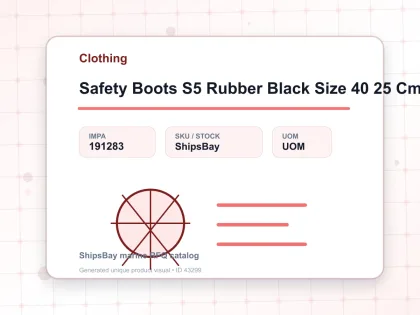 Safety Boots S5 Rubber Black Size 40 25 Cm - Clothing - IMPA 191283