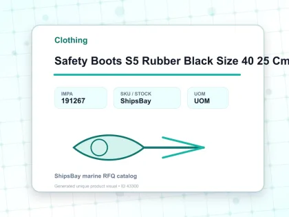 Safety Boots S5 Rubber Black Size 40 25 Cm - Clothing - IMPA 191267