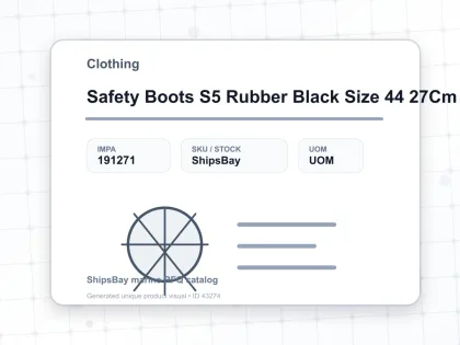 Safety Boots S5 Rubber Black Size 44 27Cm - Clothing - IMPA 191271