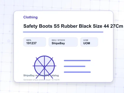 Safety Boots S5 Rubber Black Size 44 27Cm - Clothing - IMPA 191237