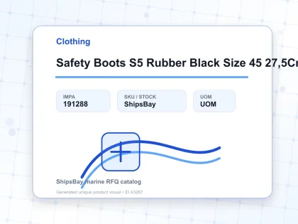 Safety Boots S5 Rubber Black Size 45 27,5Cm - Clothing - IMPA 191288