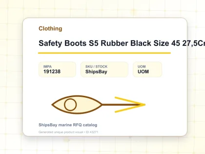 Safety Boots S5 Rubber Black Size 45 27,5Cm - Clothing - IMPA 191238