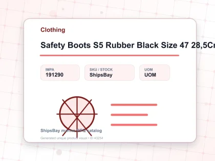 Safety Boots S5 Rubber Black Size 47 28,5Cm - Clothing - IMPA 191290