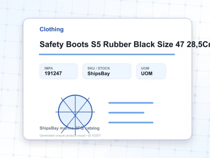 Safety Boots S5 Rubber Black Size 47 28,5Cm - Clothing - IMPA 191247