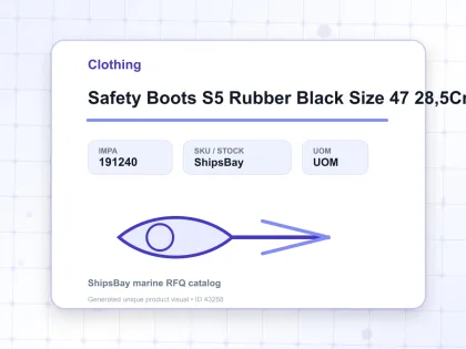 Safety Boots S5 Rubber Black Size 47 28,5Cm - Clothing - IMPA 191240