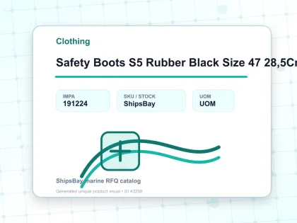 Safety Boots S5 Rubber Black Size 47 28,5Cm - Clothing - IMPA 191224