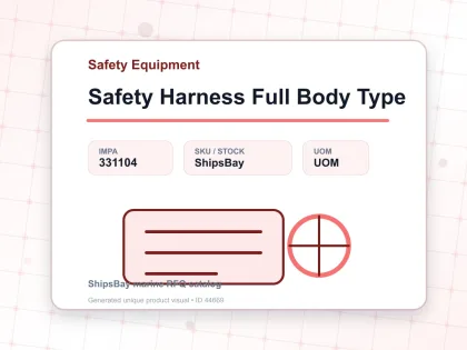 Safety Harness Full Body Type - Safety Equipment - IMPA 331104