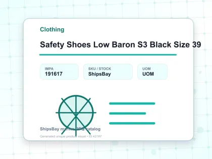 Safety Shoes Low Baron S3 Black Size 39 - Clothing - IMPA 191617