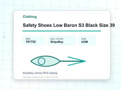 Safety Shoes Low Baron S3 Black Size 39 - Clothing - IMPA 191752