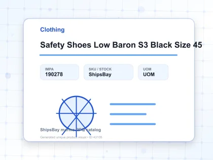 Safety Shoes Low Baron S3 Black Size 45 - Clothing - IMPA 190278