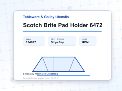 Scotch Brite Pad Holder 6472 - Tableware & Galley Utensils - IMPA 174077