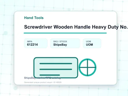Screwdriver Wooden Handle Heavy Duty No.3 150 Mm Phillips - Hand Tools - IMPA 612214