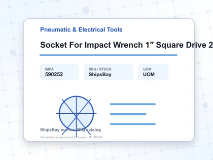 Socket For Impact Wrench 1″ Square Drive 26 Mm - Pneumatic & Electrical Tools - IMPA 590252