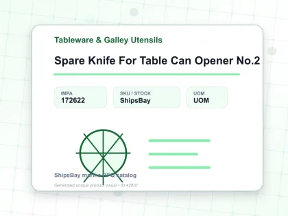Spare Knife For Table Can Opener No.2 - Tableware & Galley Utensils - IMPA 172622