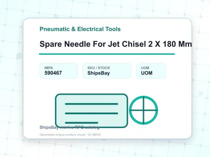 Spare Needle For Jet Chisel 2 X 180 Mm - Pneumatic & Electrical Tools - IMPA 590467