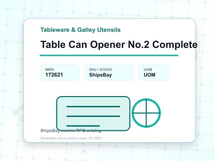 Table Can Opener No.2 Complete - Tableware & Galley Utensils - IMPA 172621