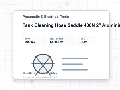 Tank Cleaning Hose Saddle 400N 2″ Aluminium Alloy - Pneumatic & Electrical Tools - IMPA 590682