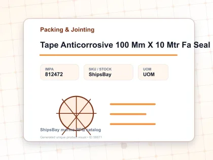 Tape Anticorrosive 100 Mm X 10 Mtr Fa Seal - Packing & Jointing - IMPA 812472