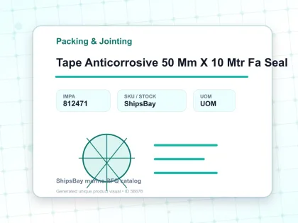 Tape Anticorrosive 50 Mm X 10 Mtr Fa Seal - Packing & Jointing - IMPA 812471