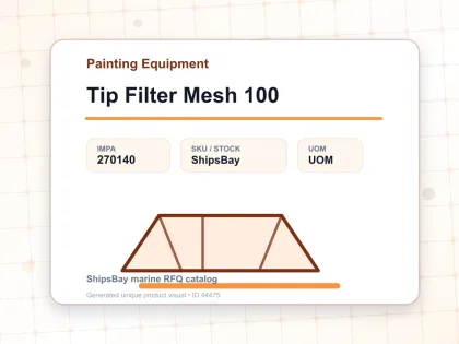 Tip Filter Mesh 100 - Painting Equipment - IMPA 270140
